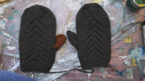 knitted canvas gloves phase one